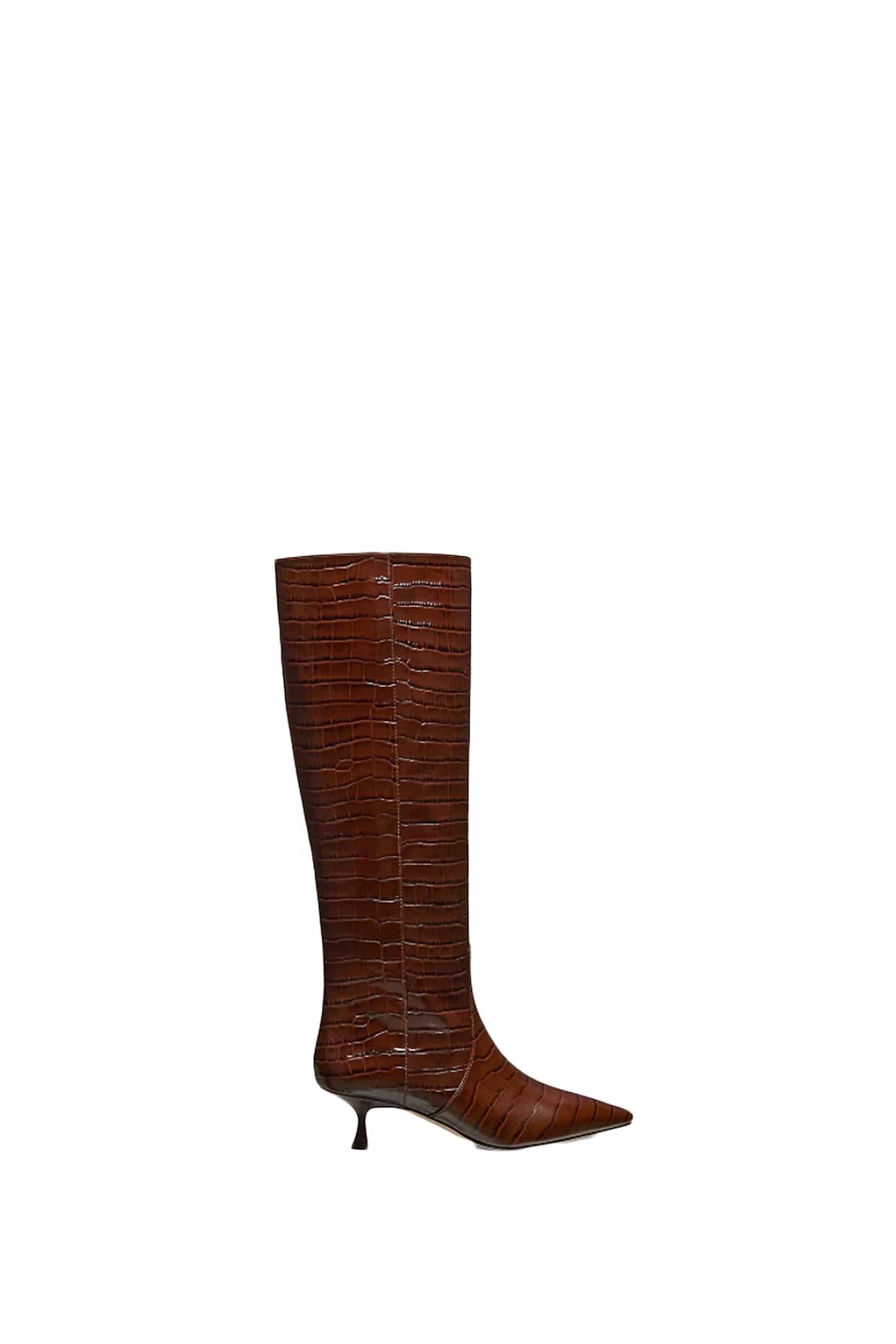 STUART WEITZMAN Naomi 50 Boot Knee-high In Walnut Brown Product Image