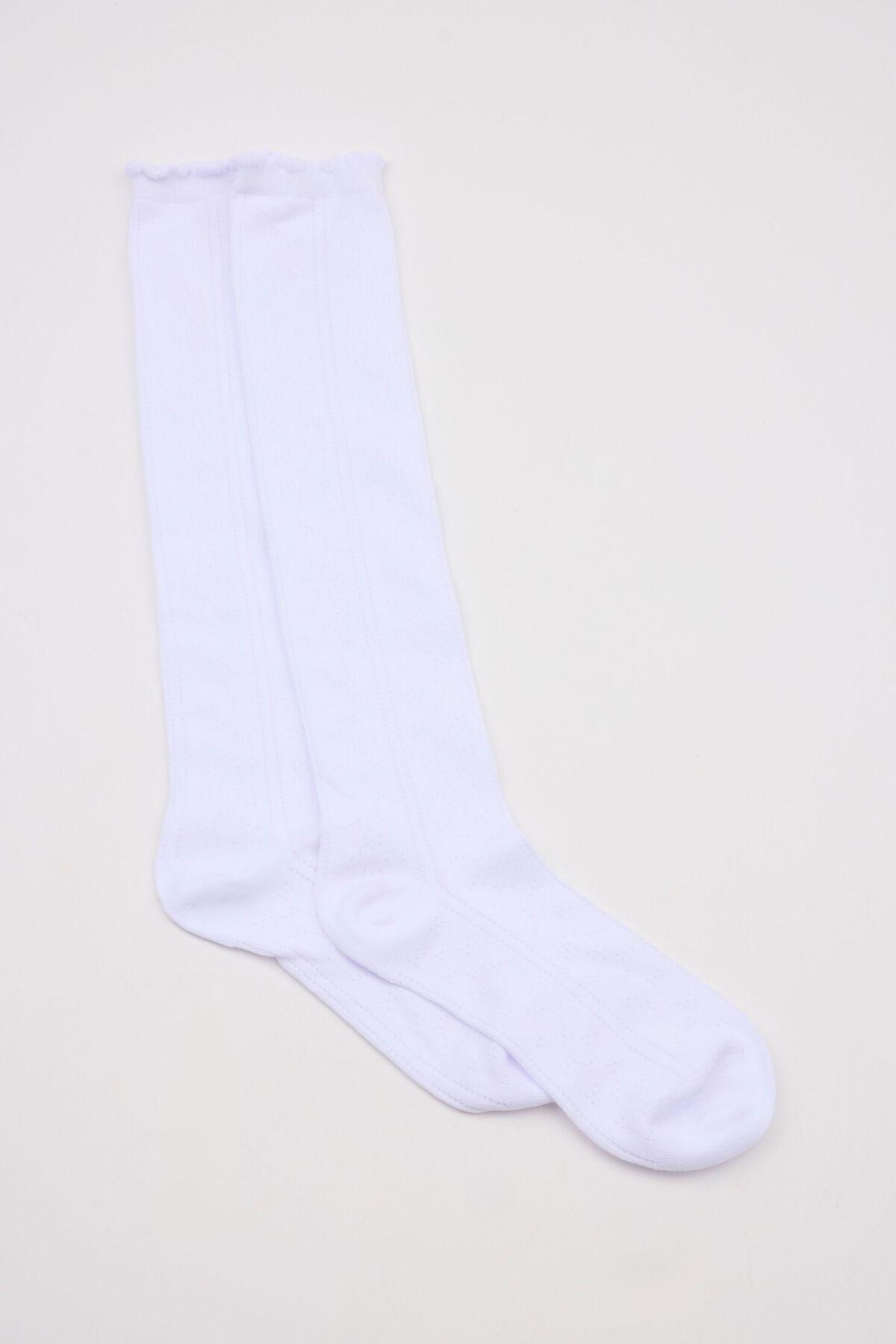 Pointelle Knee High Socks Product Image