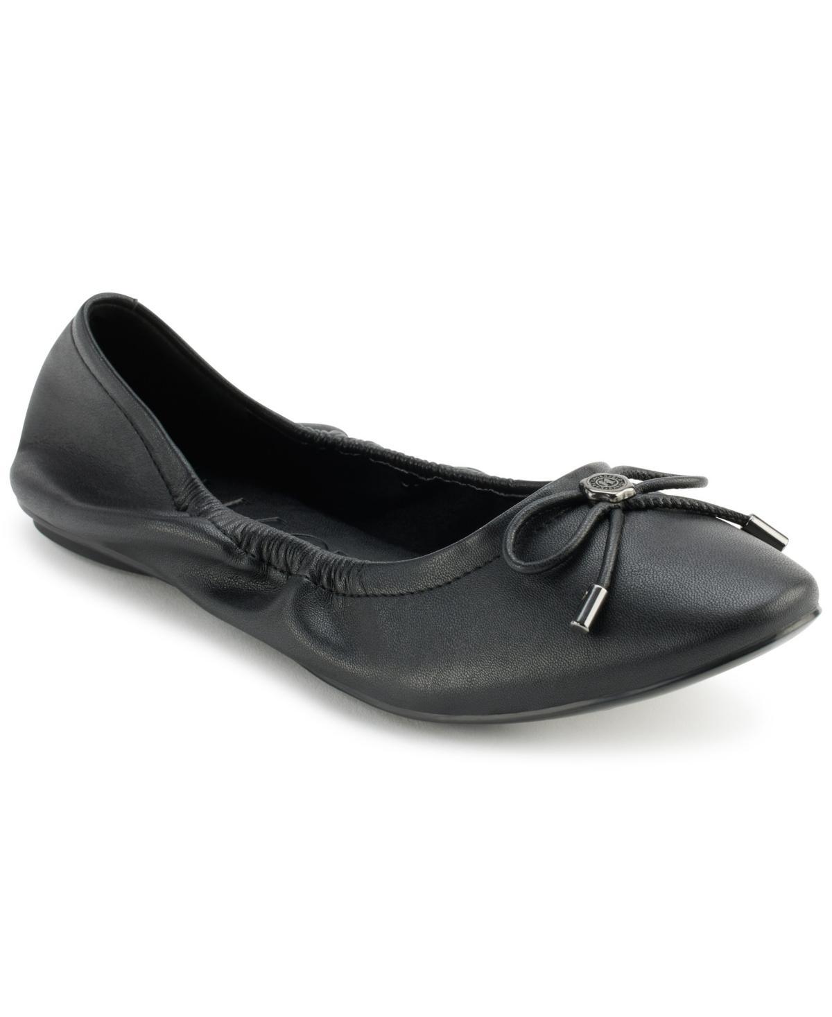 Karl Lagerfeld Paris Womens Velma Almond Toe Ballet Flats Product Image