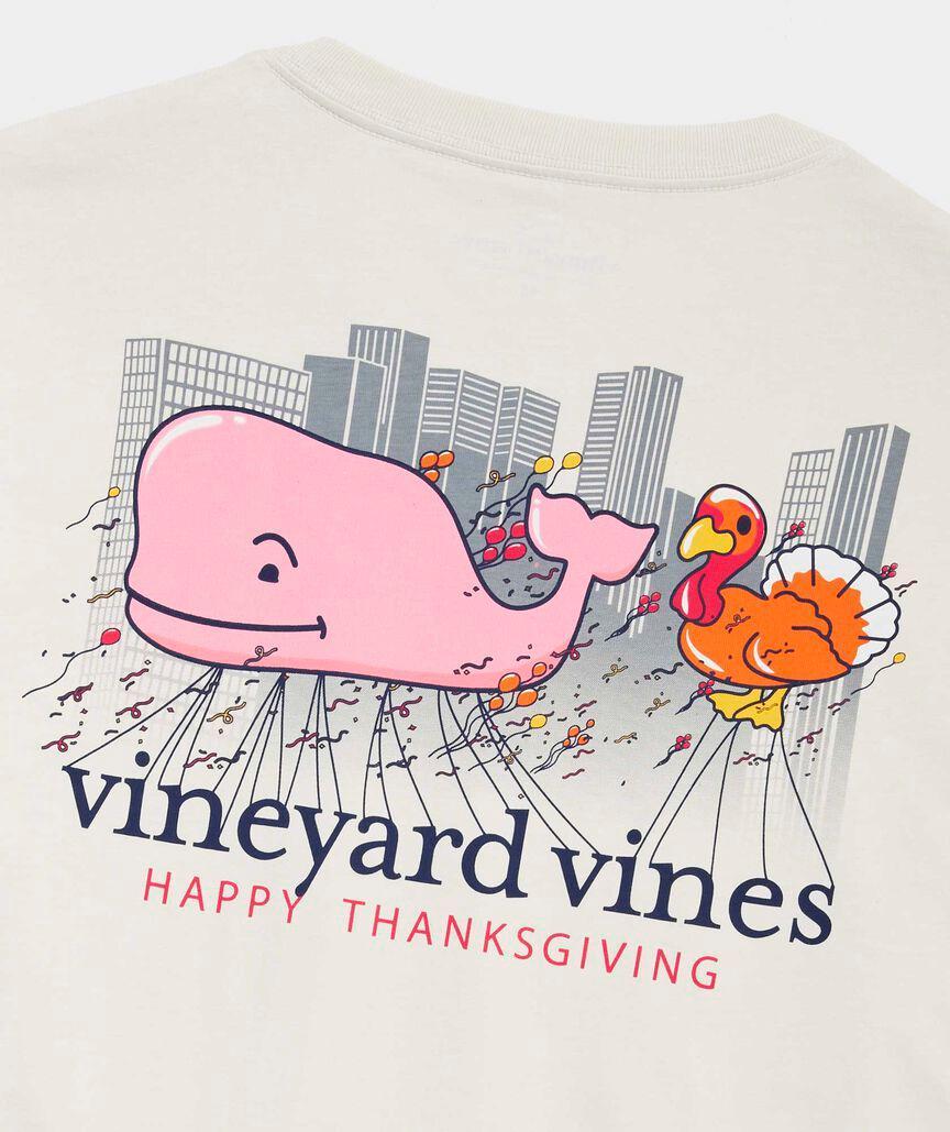 Thanksgiving Parade Whale Long-Sleeve Pocket Tee Product Image