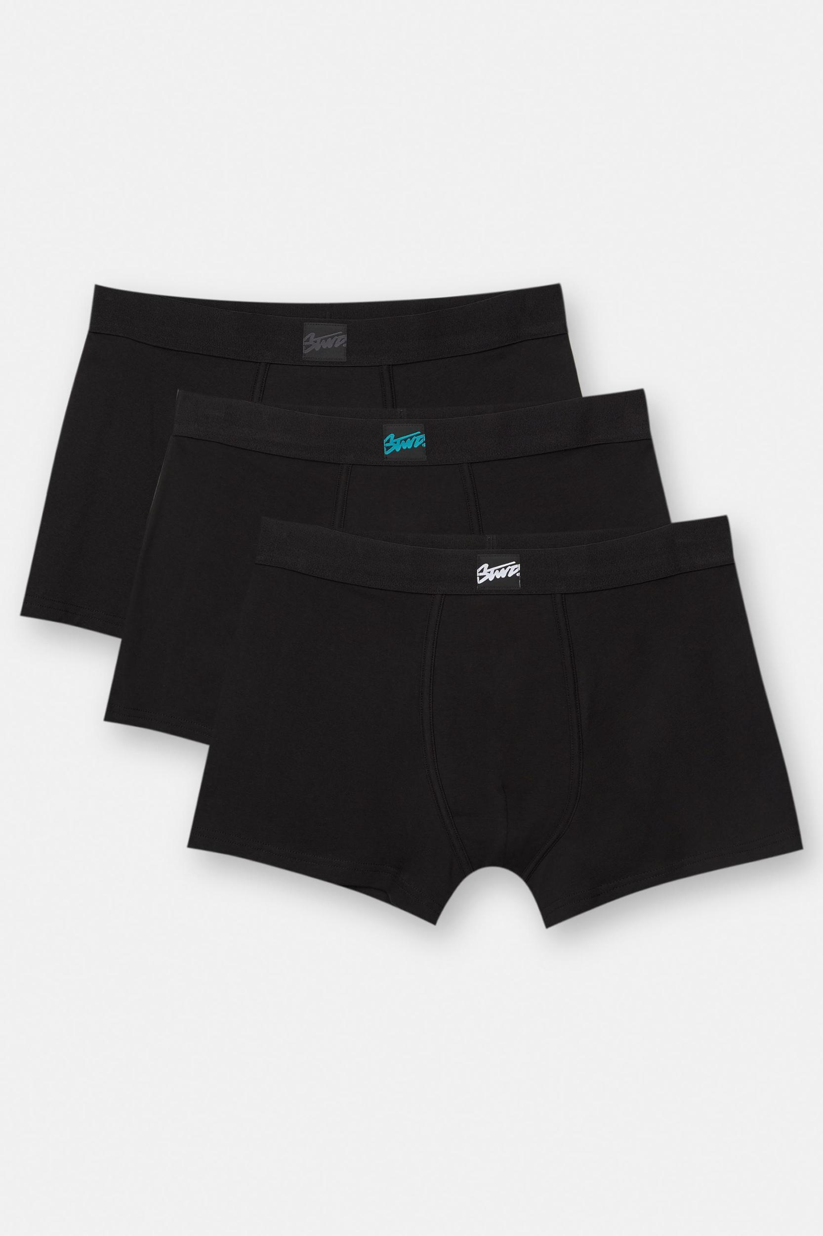 3-pack of black STWD boxers Product Image