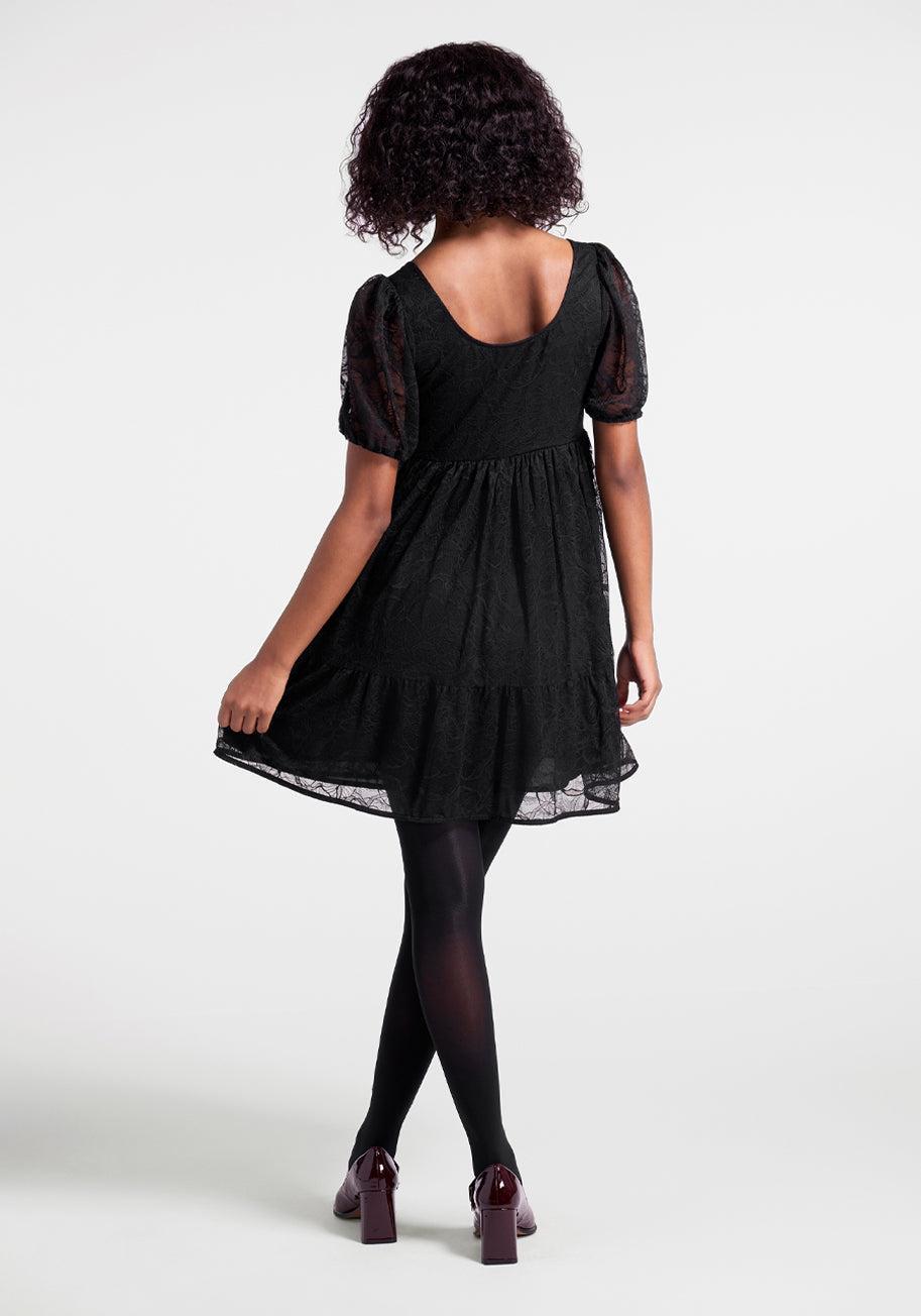 Right Lace, Right Time Babydoll Dress Product Image