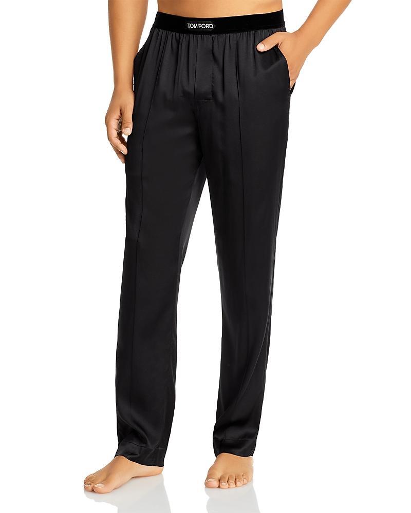 Mens Silk Logo Pajama Pants Product Image