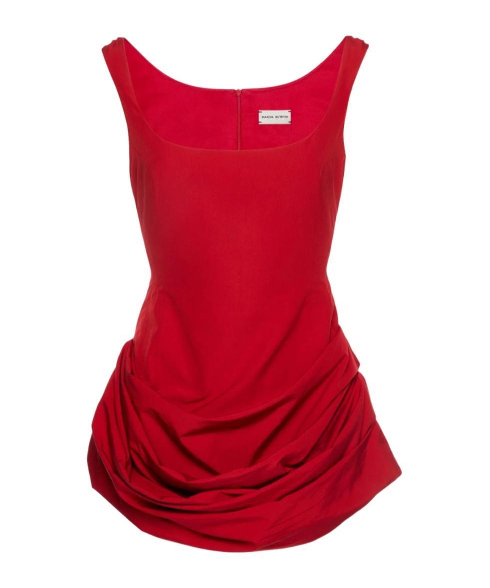 Round Neck Mini Dress Product Image