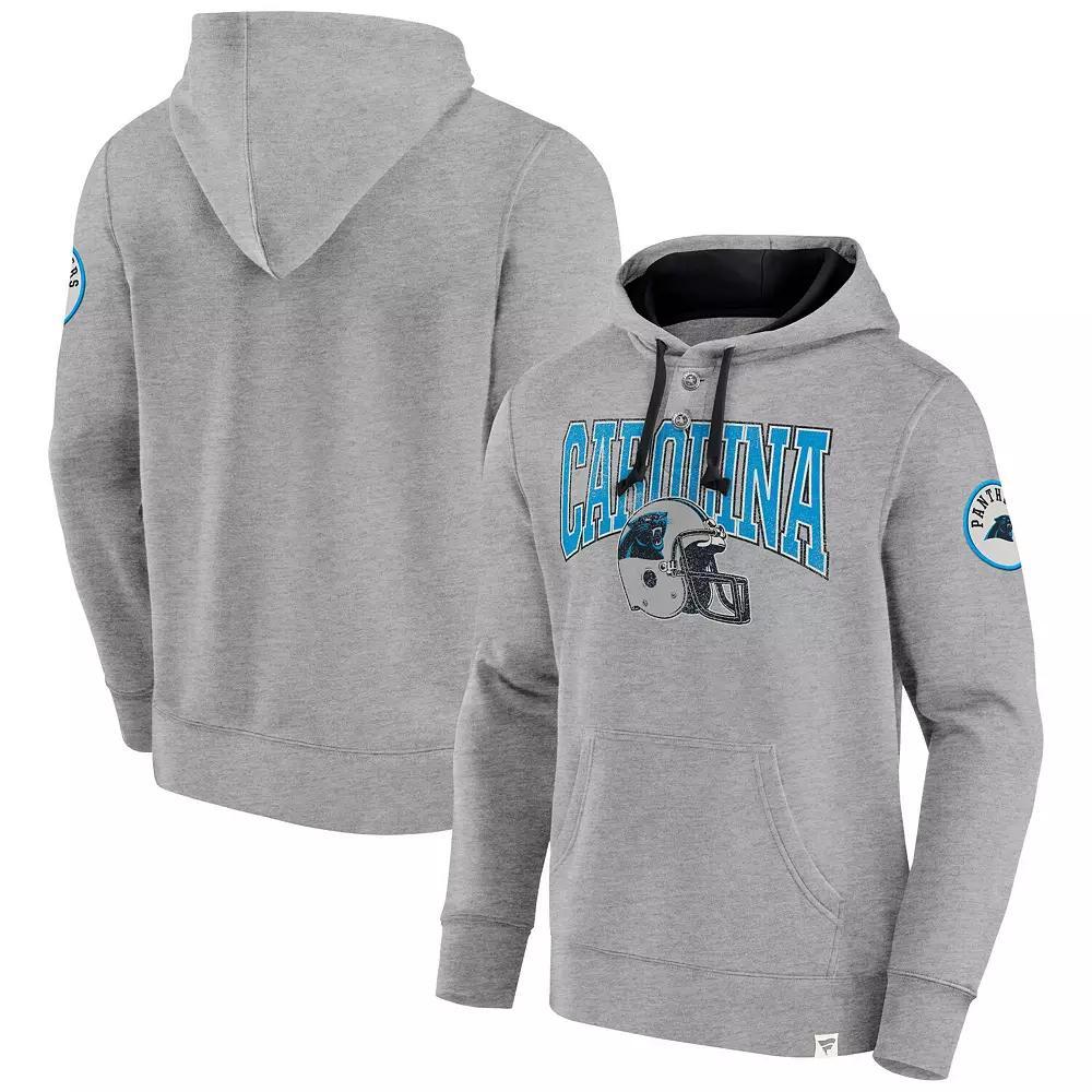 Men's Fanatics  Black Carolina Panthers Label Maker Pullover Hoodie, Size: 2XL Product Image
