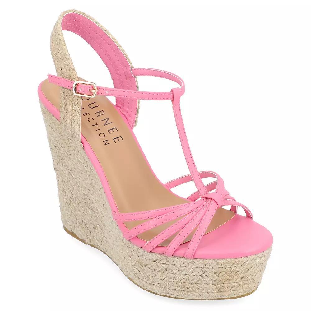 Journee Yara Women's Wedge Sandals,  Product Image