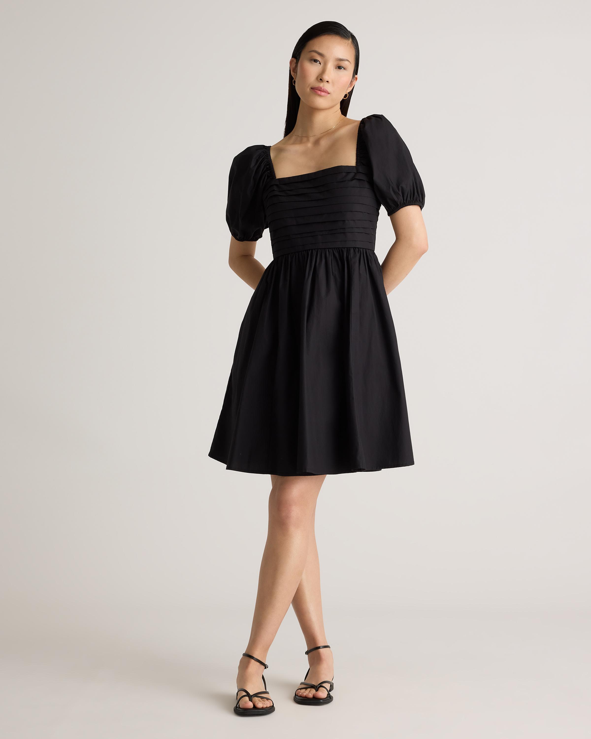 100% Organic Cotton Ruched Mini Dress		 		 		 		 		 Product Image