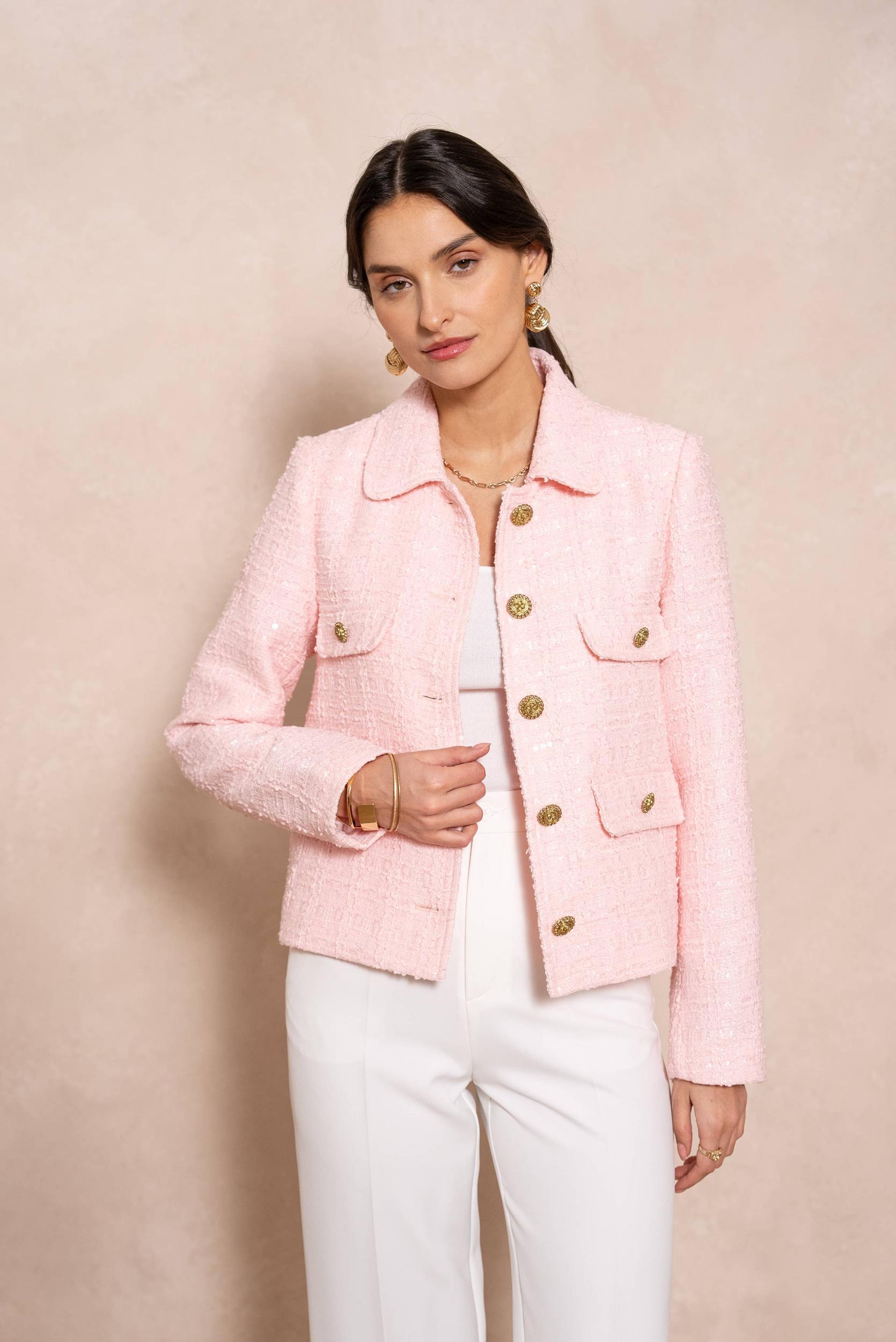 Structured Tweed Jacket Product Image