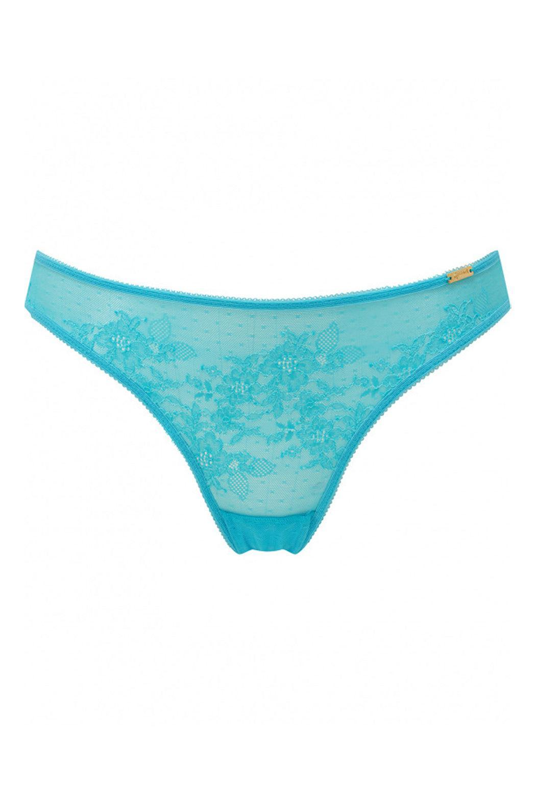 Glossies Sheer Lace Thong Product Image