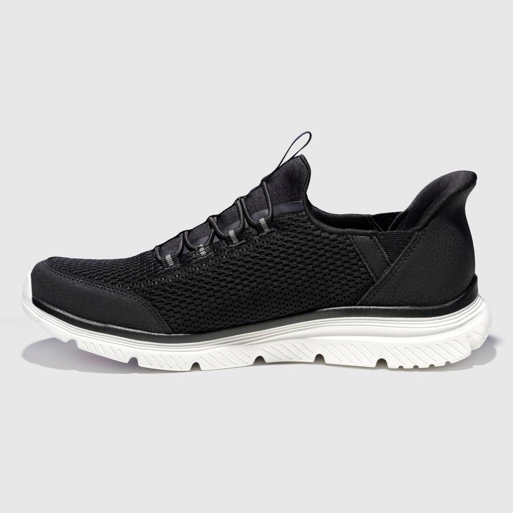 S Sport By Skechers Mens Moralis Step In Elastic Sneakers - Black 11 Product Image