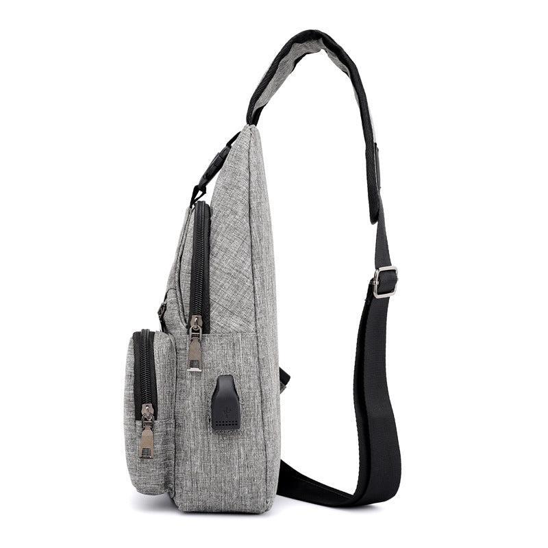 Lior Shoulder Crossbody Backpack With USB Cable Product Image