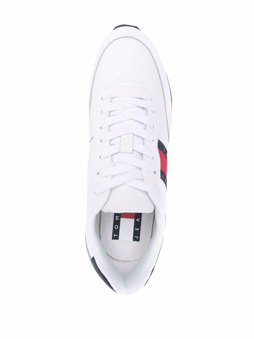 side logo-print sneakers Product Image