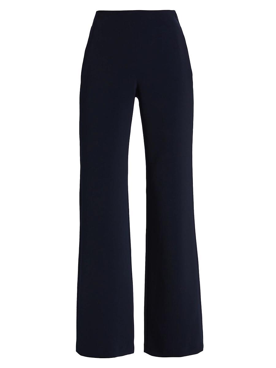 Macy Straight-Leg Crepe Pants Product Image