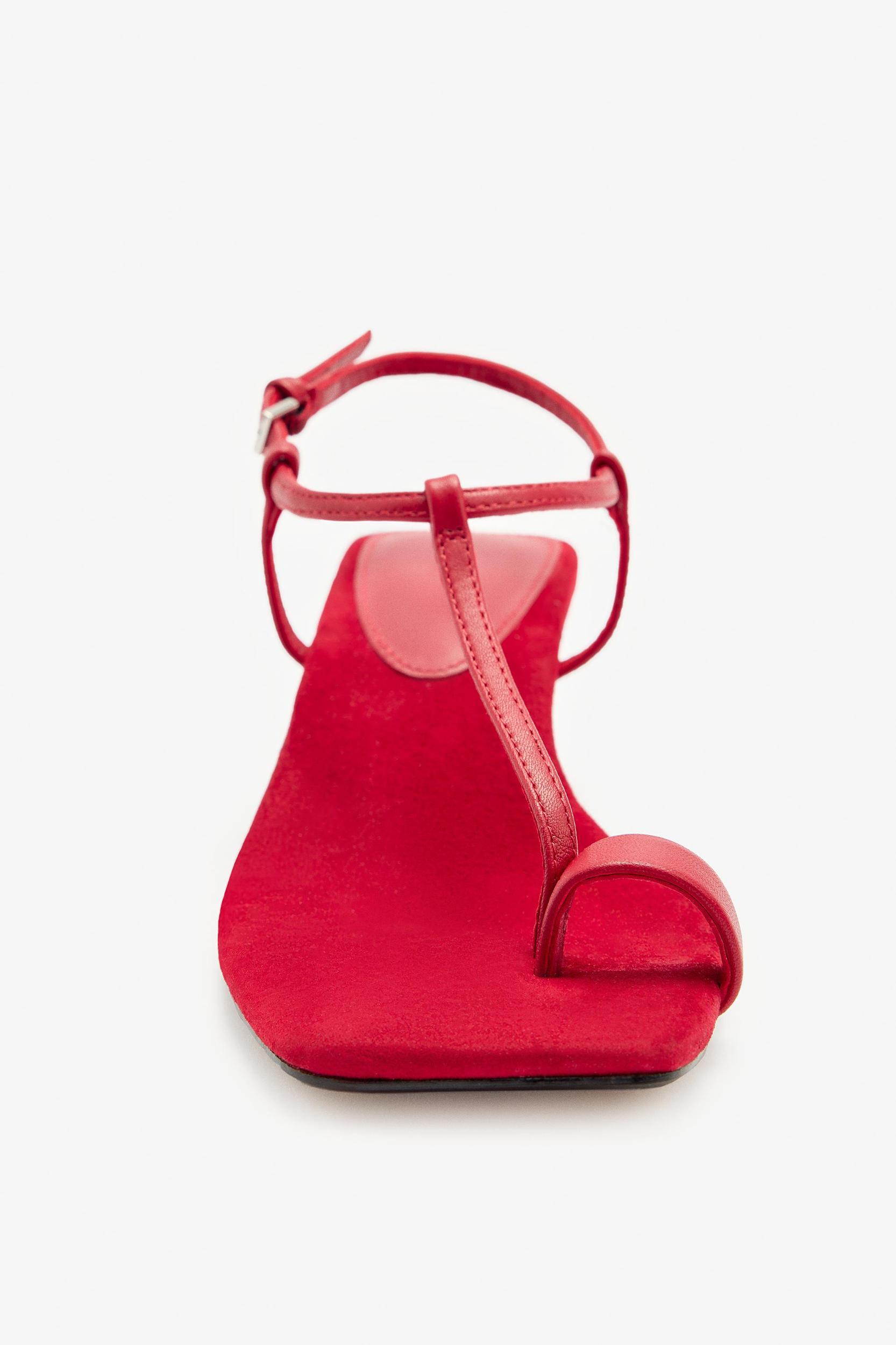 LIMITED EDITION SPLIT LEATHER SANDALS Product Image