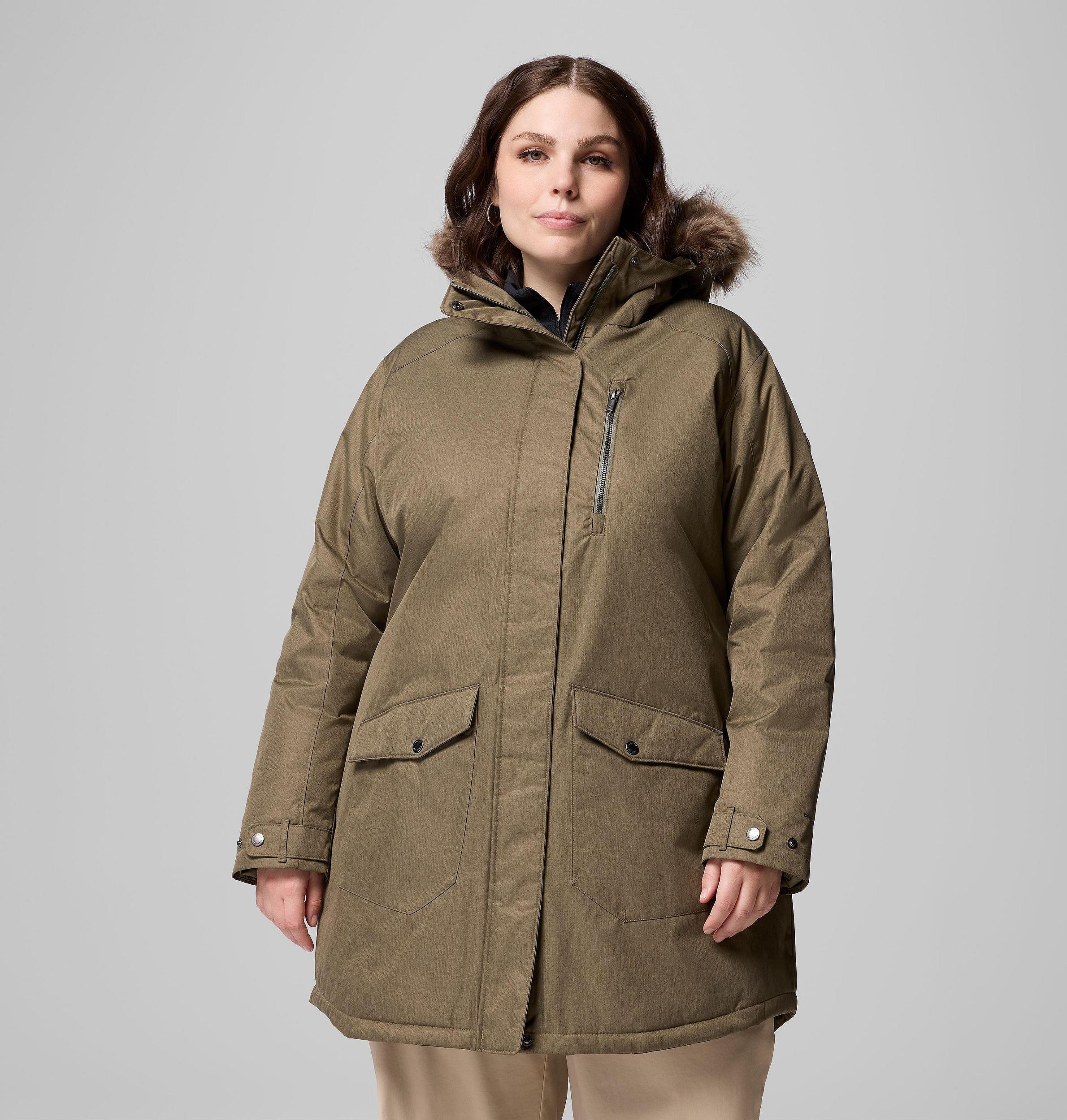 Columbia Womens Suttle Mountain Long Insulated Jacket - Plus Size- Product Image