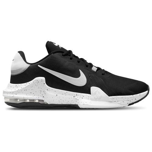 Nike Mens Air Max Impact 4 - Basketball Shoes Black/Wolf Grey/White Product Image