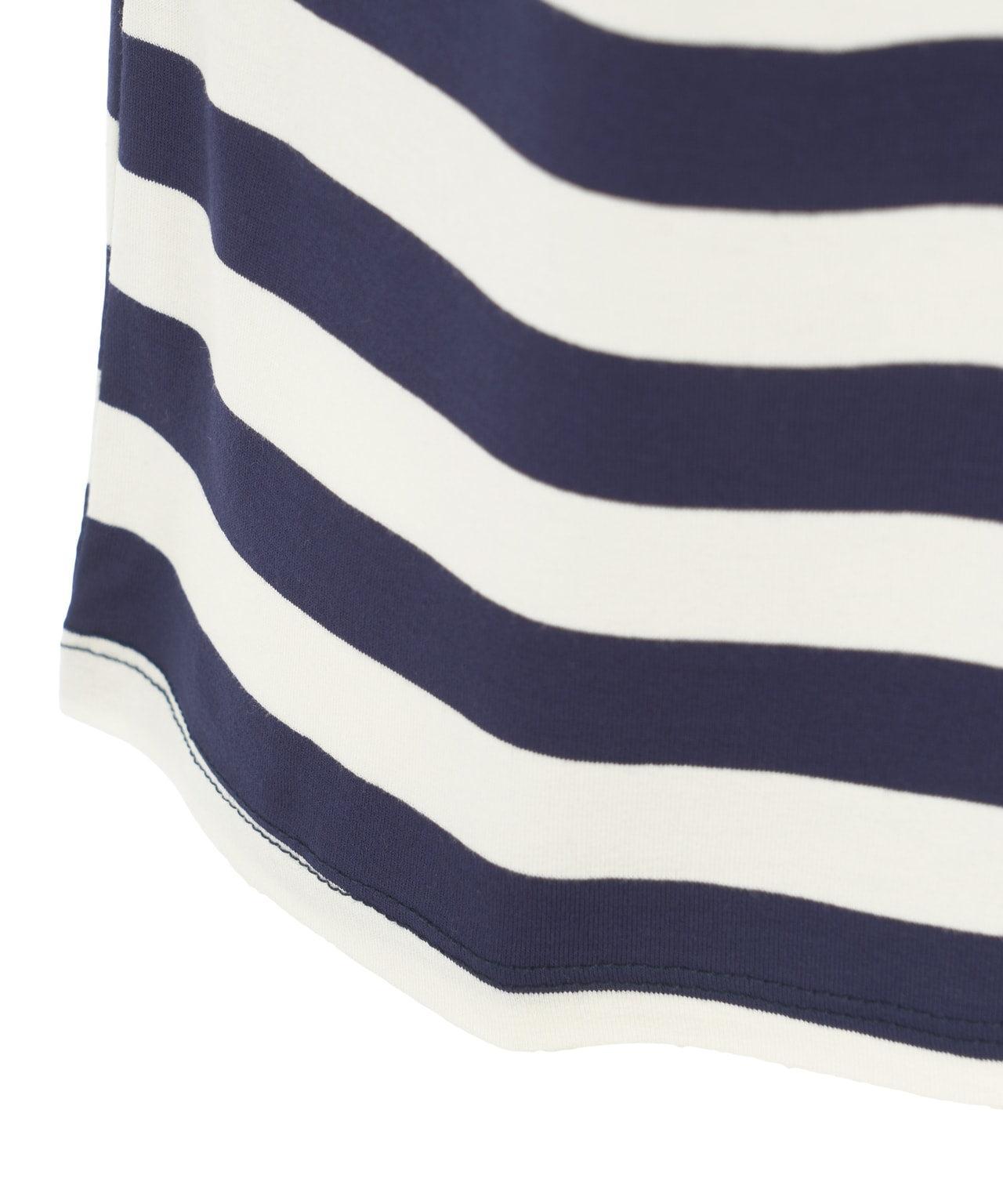 Striped viscose top Product Image