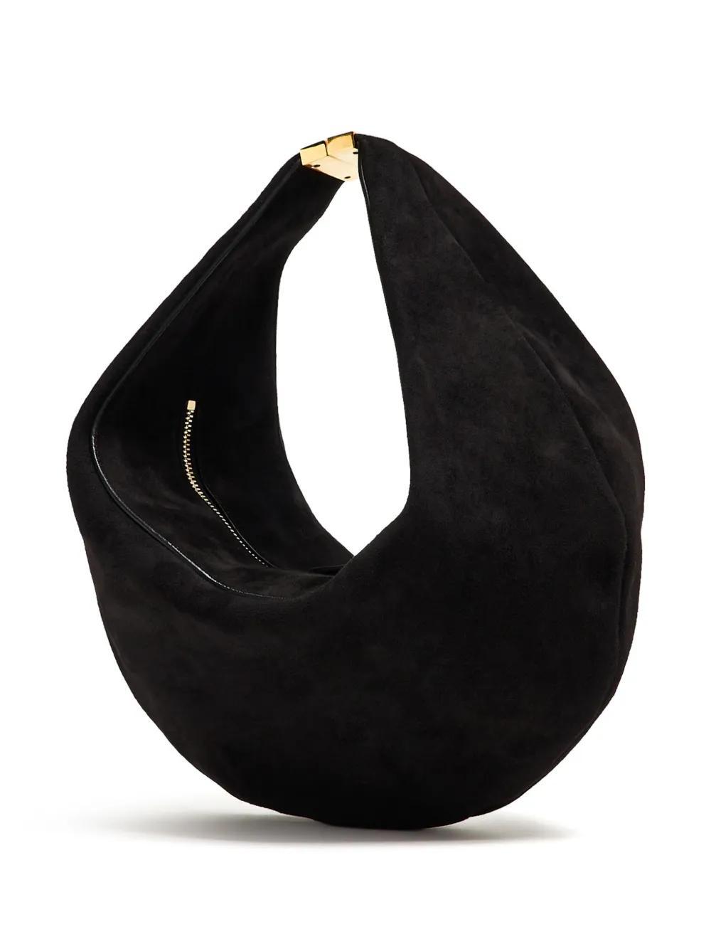 KHAITE Small Olivia Shoulder Bag In Black Product Image