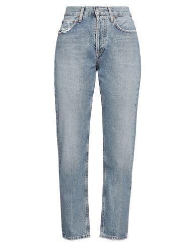 AGOLDE Woman Jeans Blue Size 30 Organic Cotton Product Image