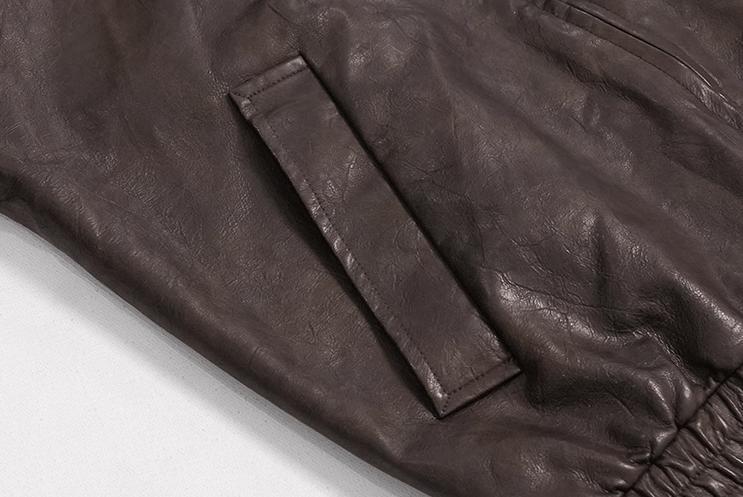 RT No. 11186 ZIP-UP LEATHER JK Product Image