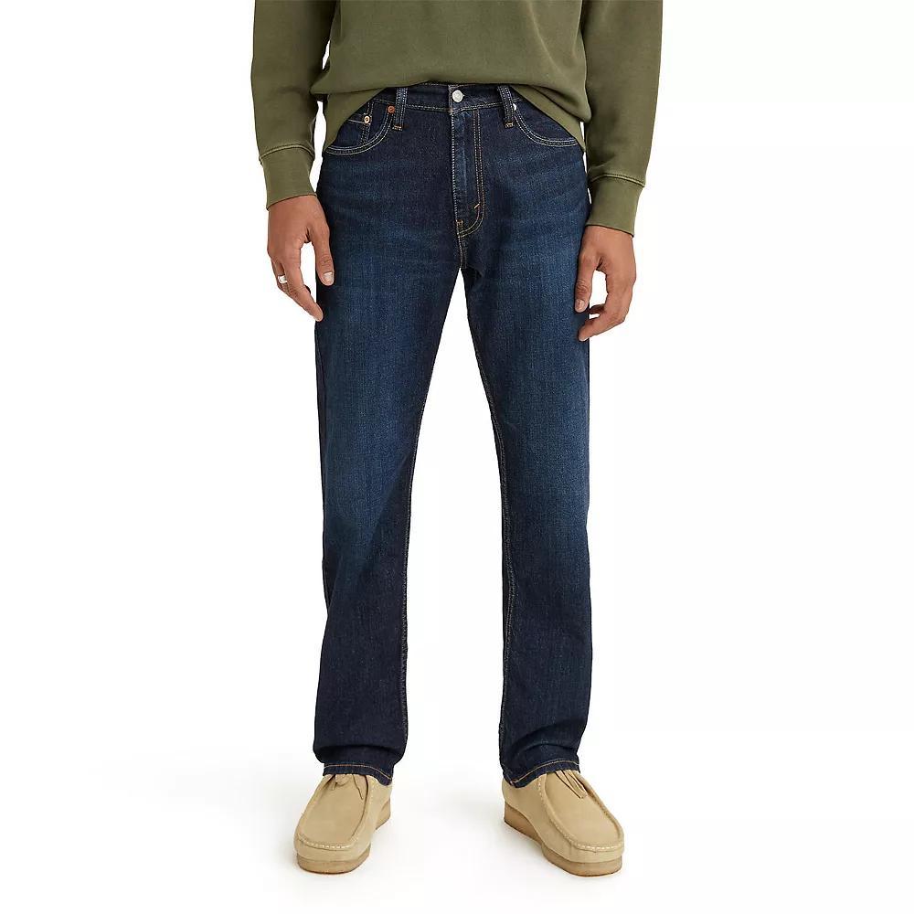 Men's Levi's® 505™ Regular Fit Eco-Ease Stretch Jeans, Size: 42X30, Nail Loop Knot Product Image