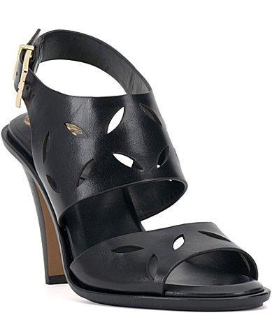 Vince Camuto Womens Frinnas Laser-Cut Dress Sandals Product Image