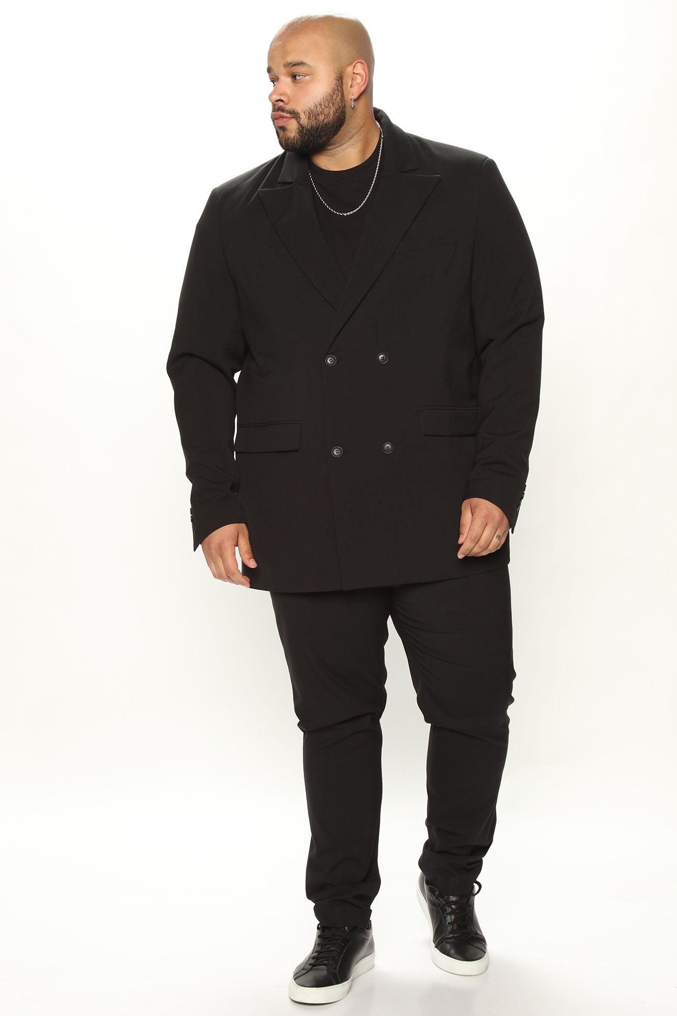 Tall Modern Stretch Slim Trouser - Black Product Image