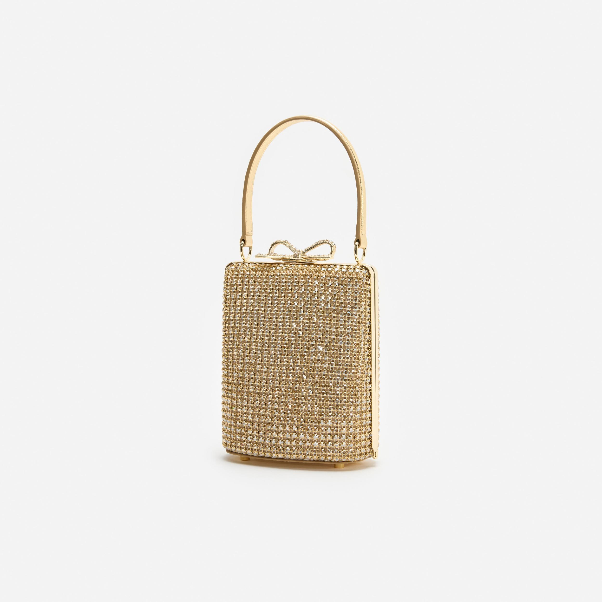Gold Crystal Mini Bag Product Image