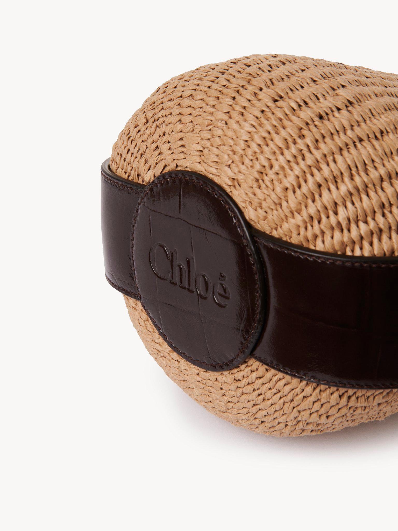 Small Woody basket in natural fibers Product Image