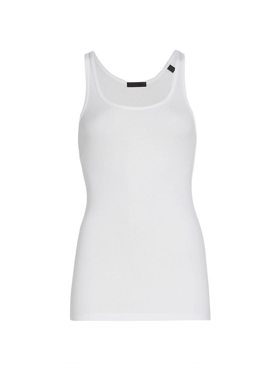 Womens Boy Rib-Knit Tank Product Image