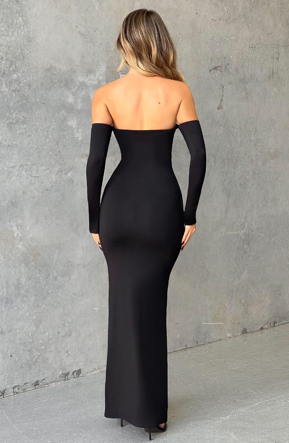 Daphne Maxi Dress - Jet Black Product Image