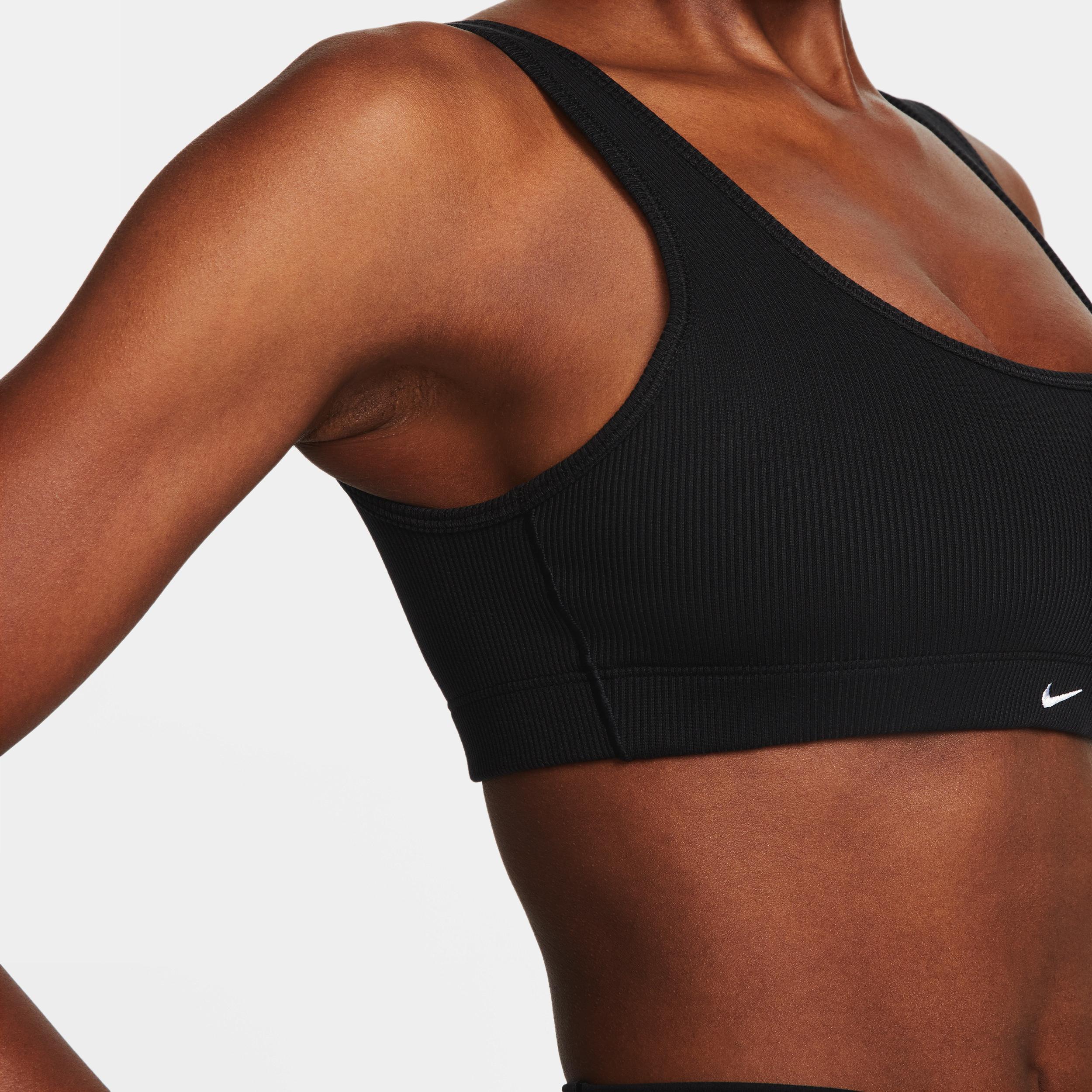 Nike Women's Alate All U Light-Support Lightly Lined Ribbed Sports Bra Product Image