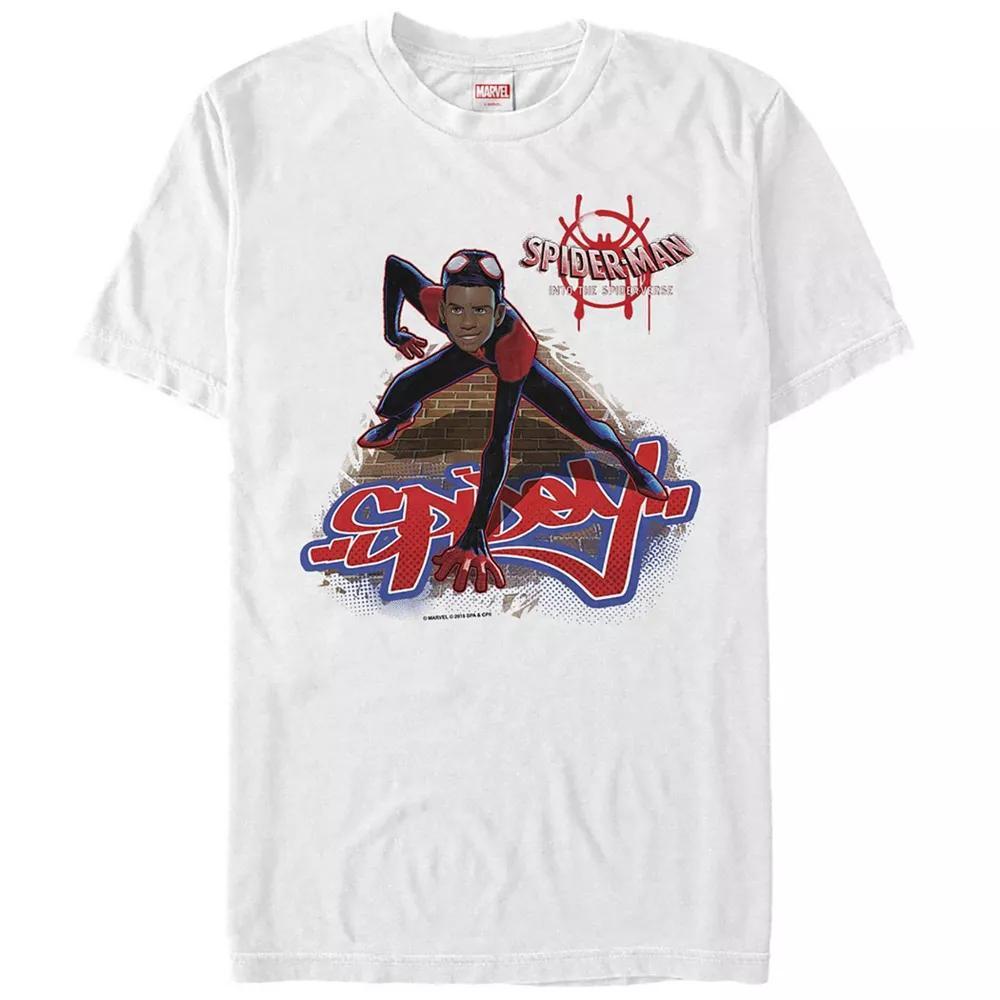 Men's Mervel Spider-Verse Spidey Graphic Tee,  Product Image