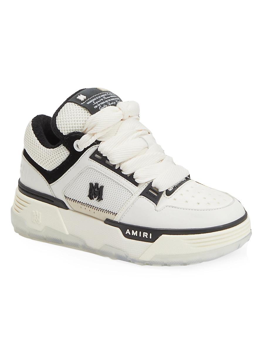 Womens MA-1 Leather Sneakers Product Image