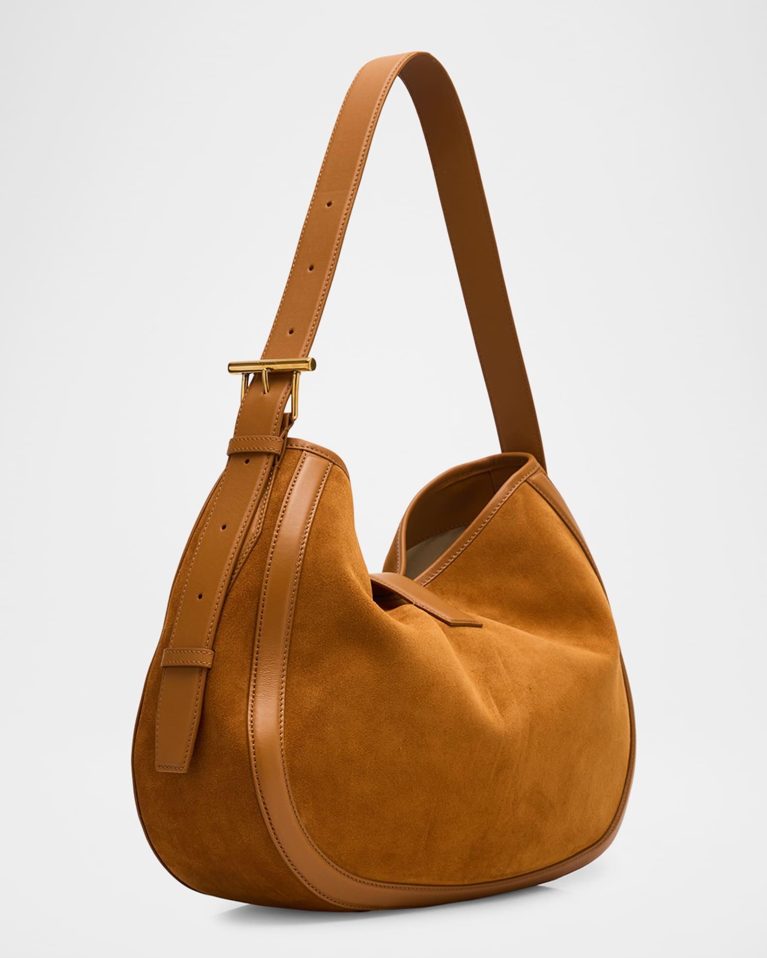 T-Bar Suede Shoulder Bag Product Image