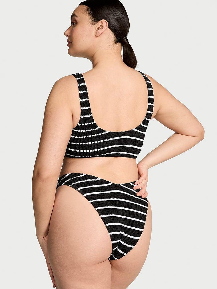 Crinkle Scoop Bralette Bikini Top Product Image