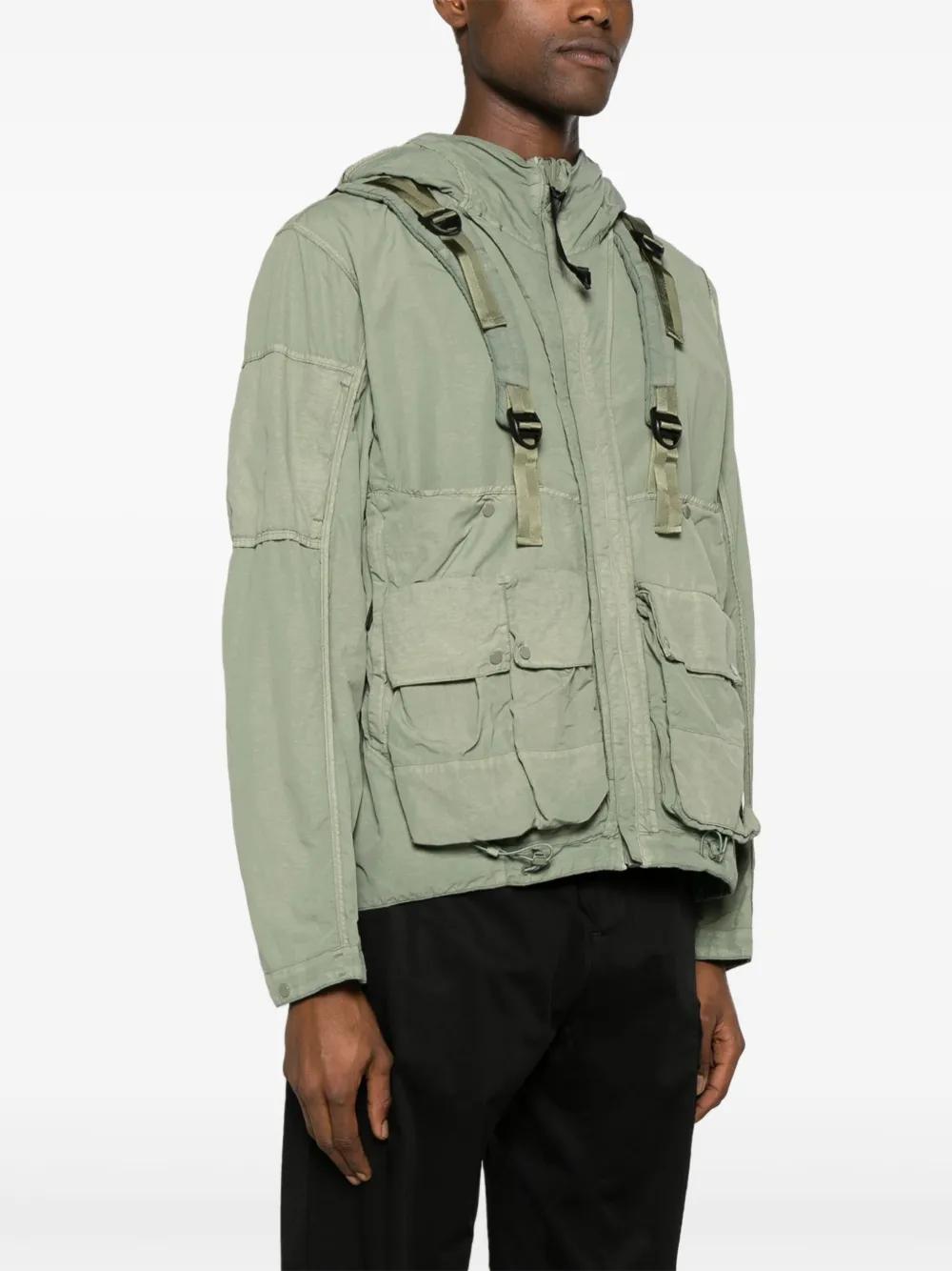 Flatt cargo-pockets hooded jacket Product Image