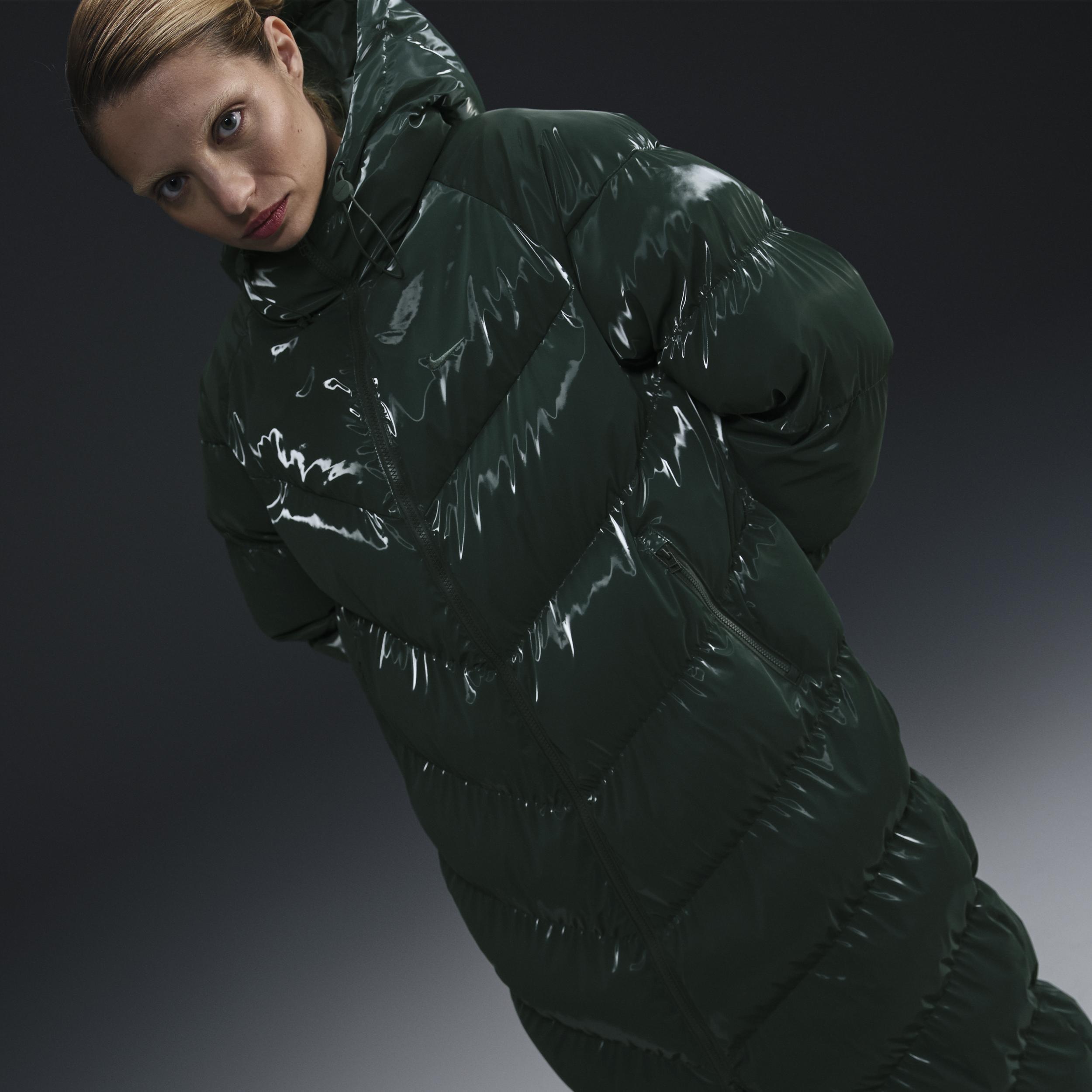 Women's Nike Sportswear Windpuffer Therma-FIT Loose Hooded Shine Parka Product Image