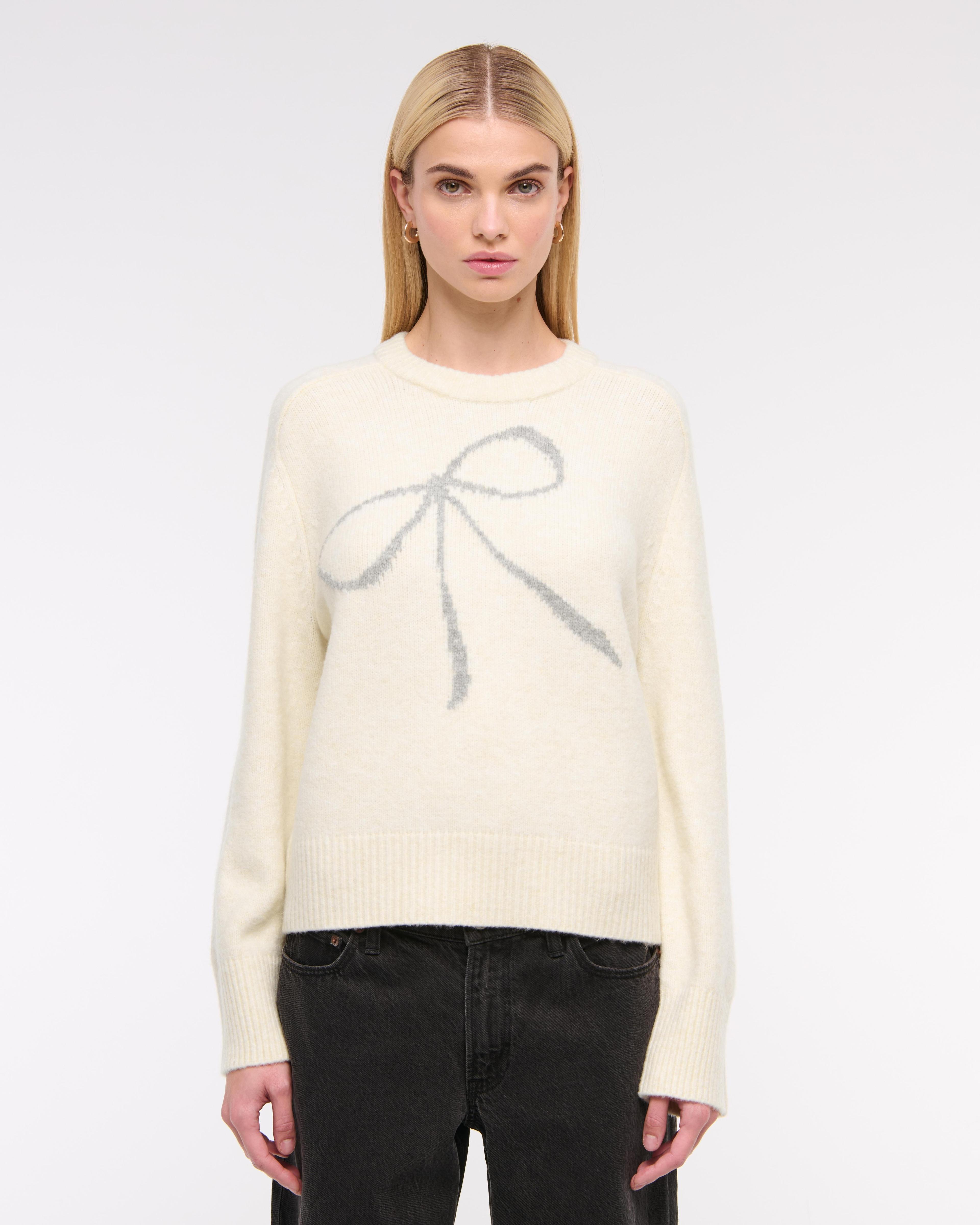 The A&F Madeline NYC Crew Sweater Product Image