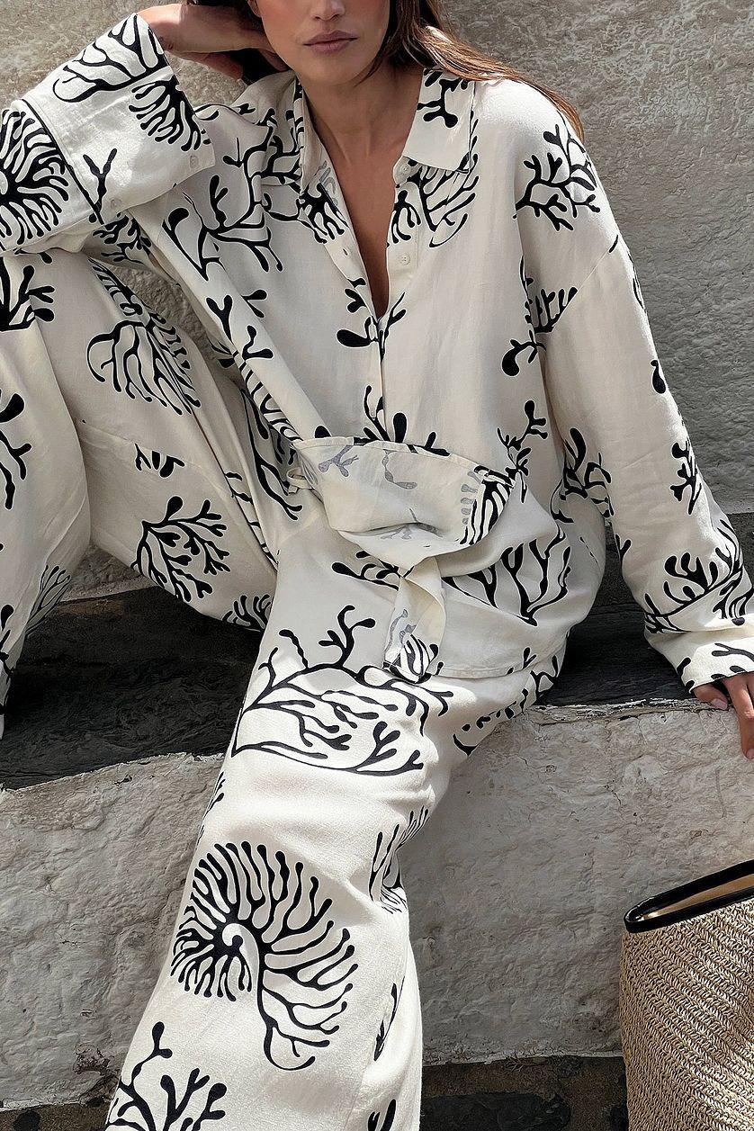 Viscose Blend Oversized Shirt Product Image