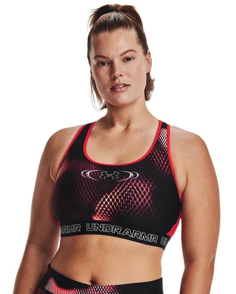 Women's Armour® Mid Padless Sports Bra Product Image