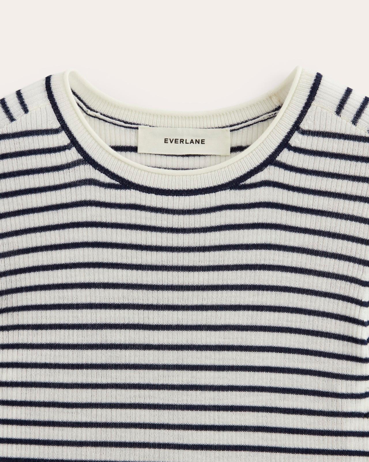 Womens Sweater T-Shirt in Ultrasoft Merino by Everlane Product Image