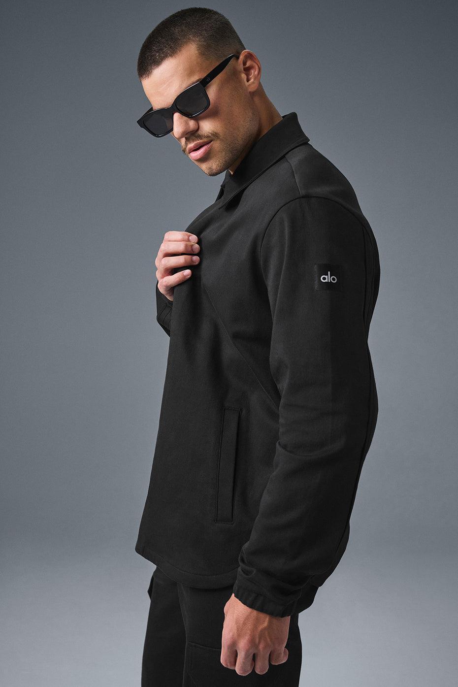 Edition Sueded Jacket - Black Product Image