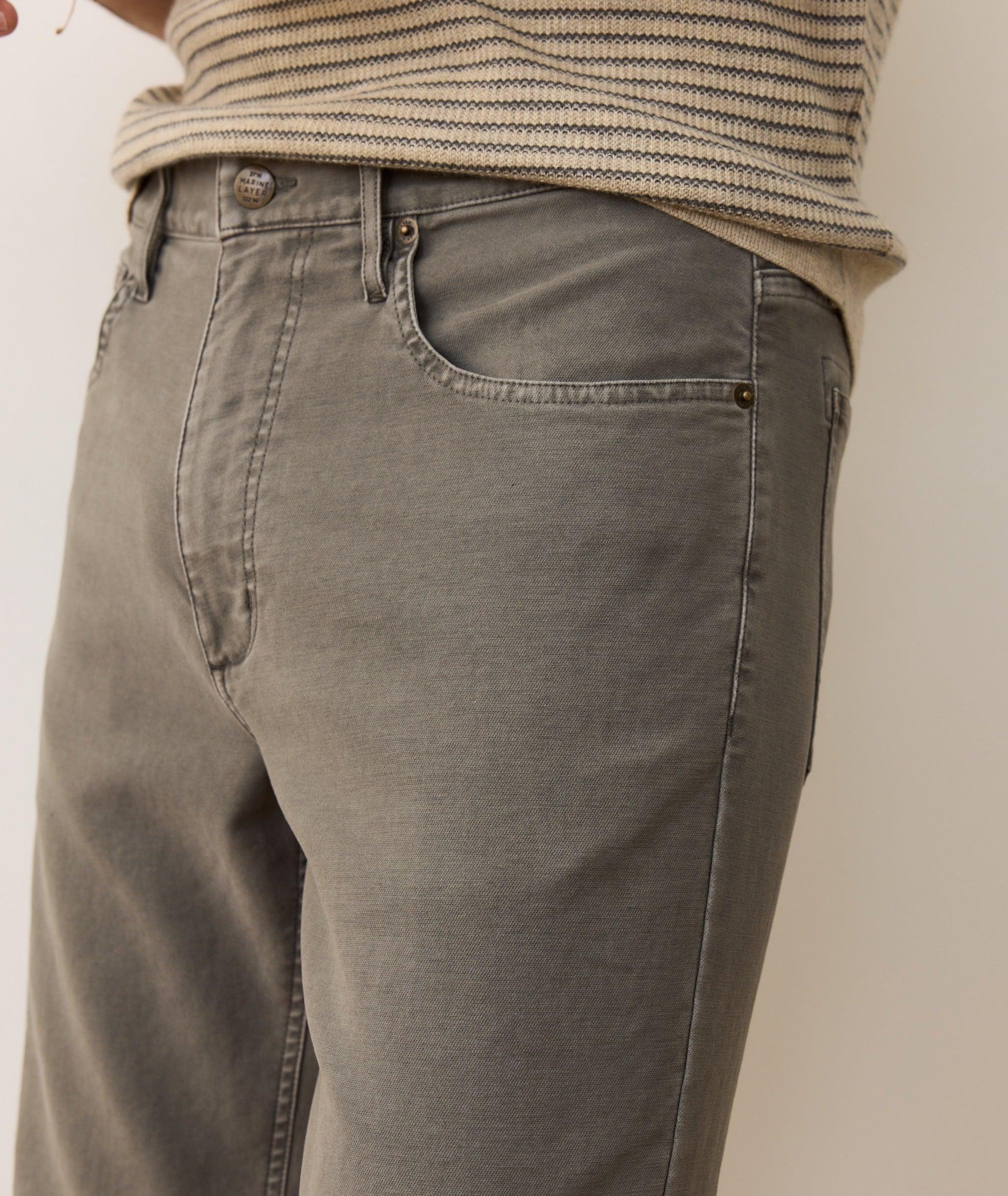 Flex Terry Slim Straight Pant Product Image