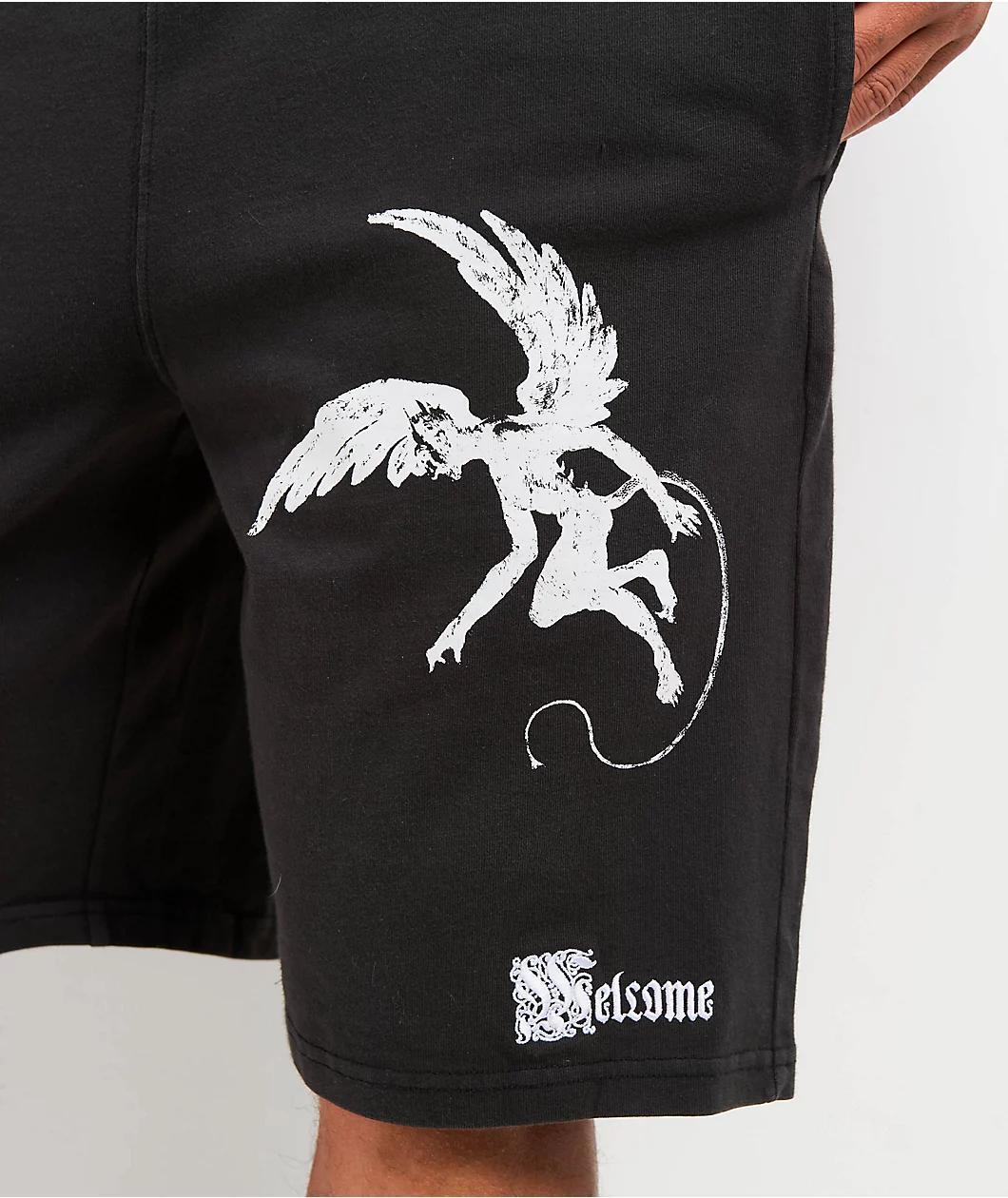 Welcome Duality Charcoal Sweat Shorts Product Image