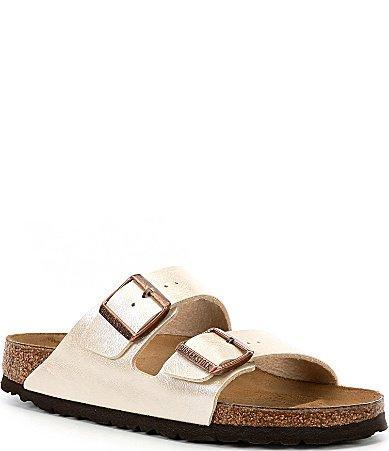 Birkenstock Womens Arizona Graceful Double Buckle Slide Sandals Product Image