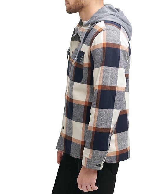 Levi's® Sherpa Lined Multi Plaid Shirt Jacket Product Image