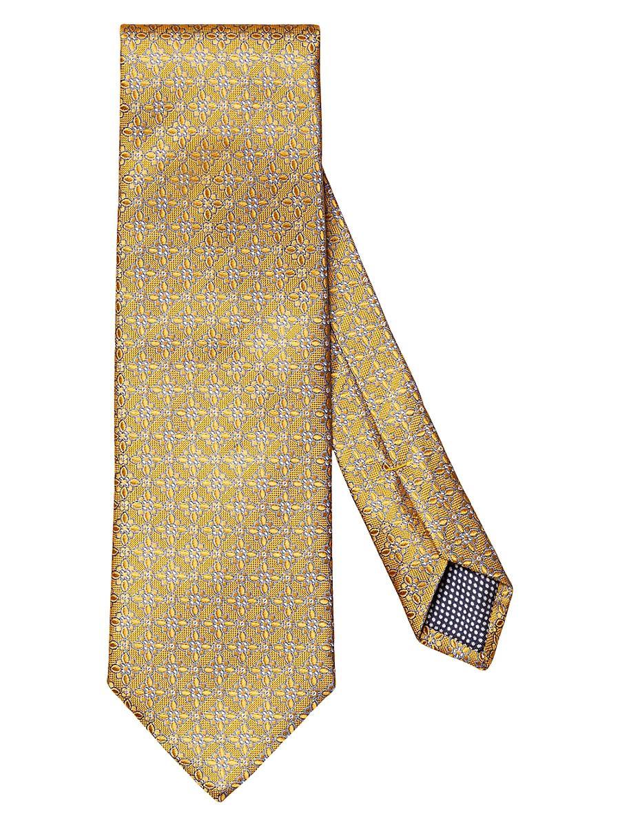 Mens Floral Silk Tie Product Image