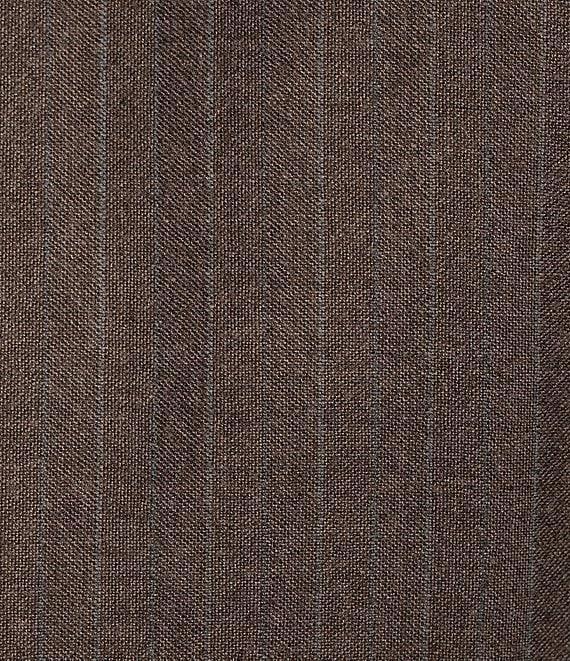 Hart Schaffner Marx Chicago Classic Fit Flat Front Stripe Pattern 2-Piece Suit Product Image