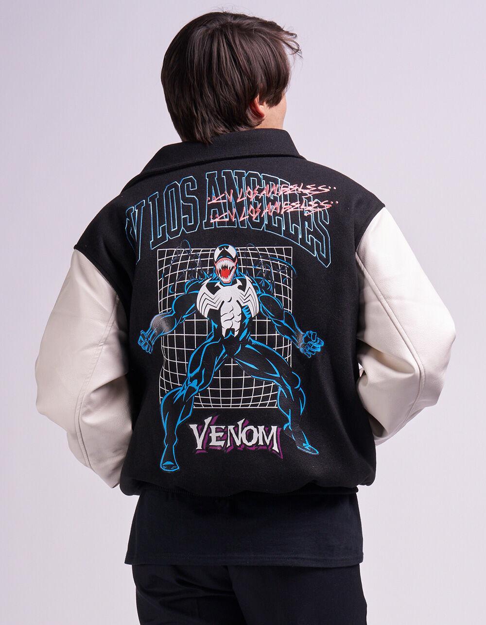 CVLA x Venom Breakout Mens Varsity Jacket - BLK/WHT Product Image